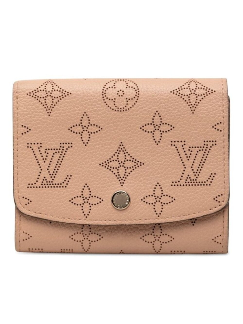 Louis Vuitton Monogram Mahina Portefeuille Iris Bifold Wallet Jasmine Pink